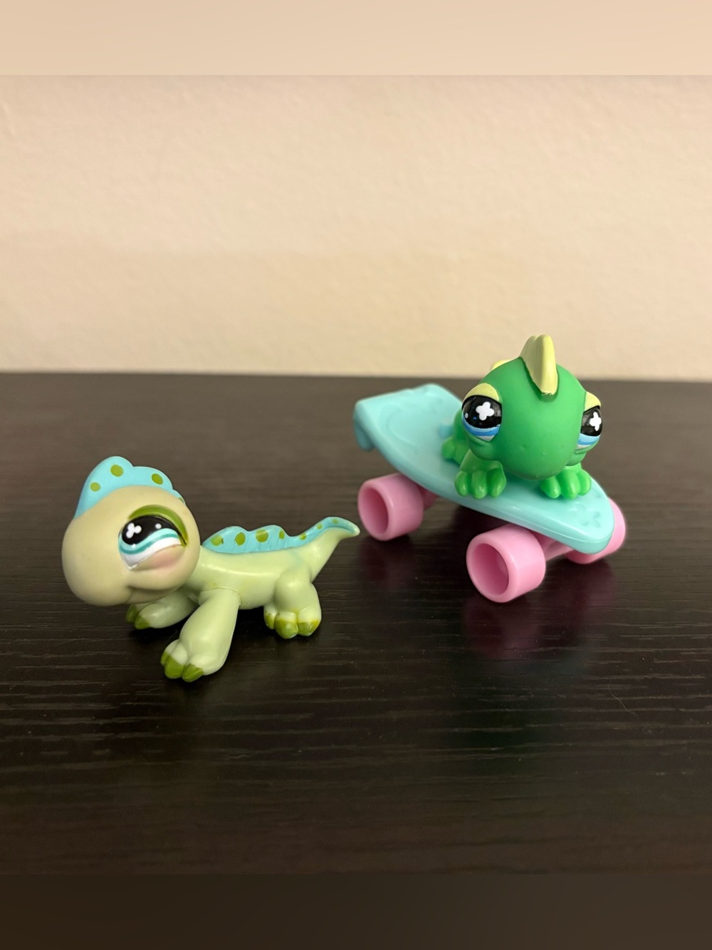 Littlest Pet Shop LPS 499 651 Iguana Lot ~ AUTHENTIC